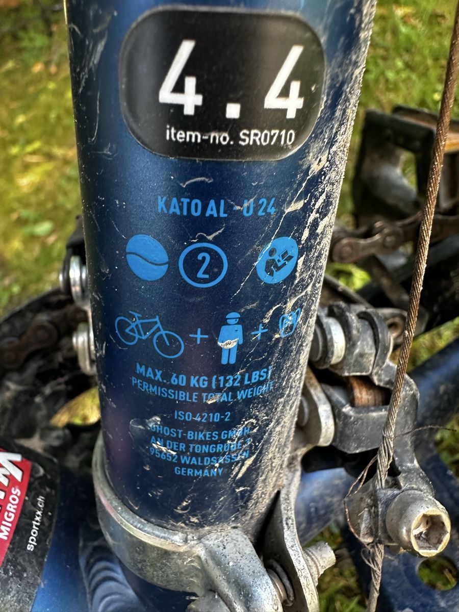 Ghost Velos: Ghost Kato 24 Zoll Kinderfahrrad – Gebraucht aus Hombrechtikon von baersandro 3