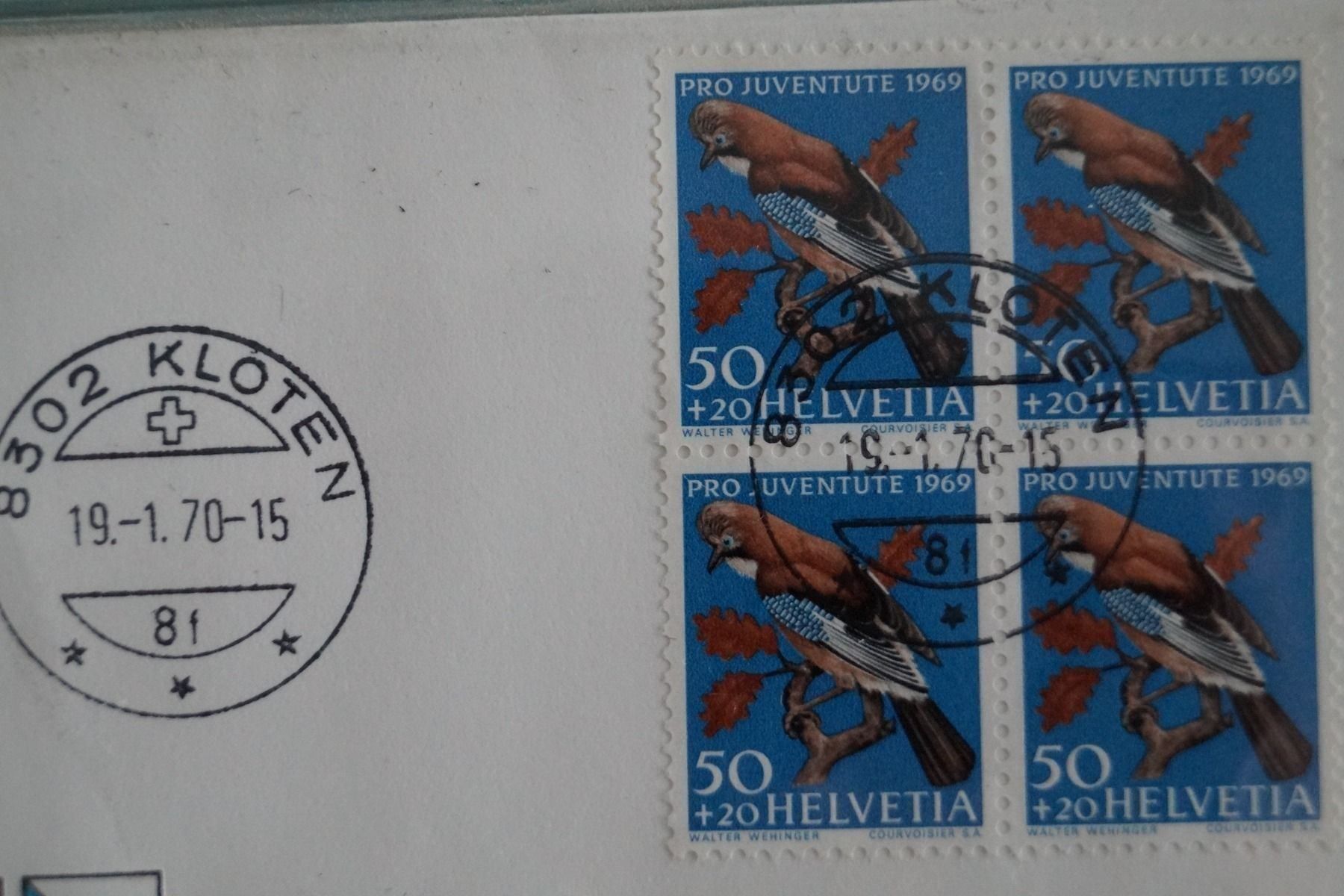 Tutti i francobolli: Pro Juventute Briefmarken Kollektion – Usato da Nürensdorf venduto da Jx3p 6
