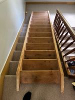 Holztreppe, Estrichtreppe