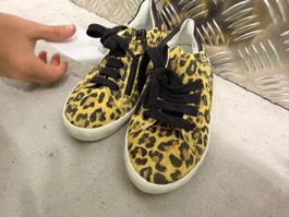 Sneakers Leo Print Damen Grösse 28 