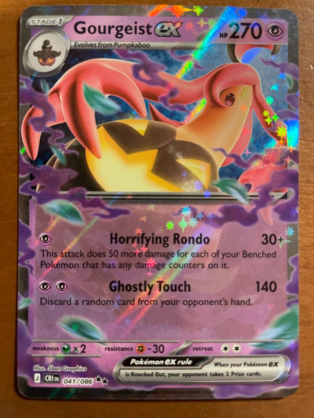 Pokémon Carte collezionabili: Pokemon Gourgeist eX (Versand gratis) – Nuovo (secondo la descrizione) da Chur venduto da Angerson