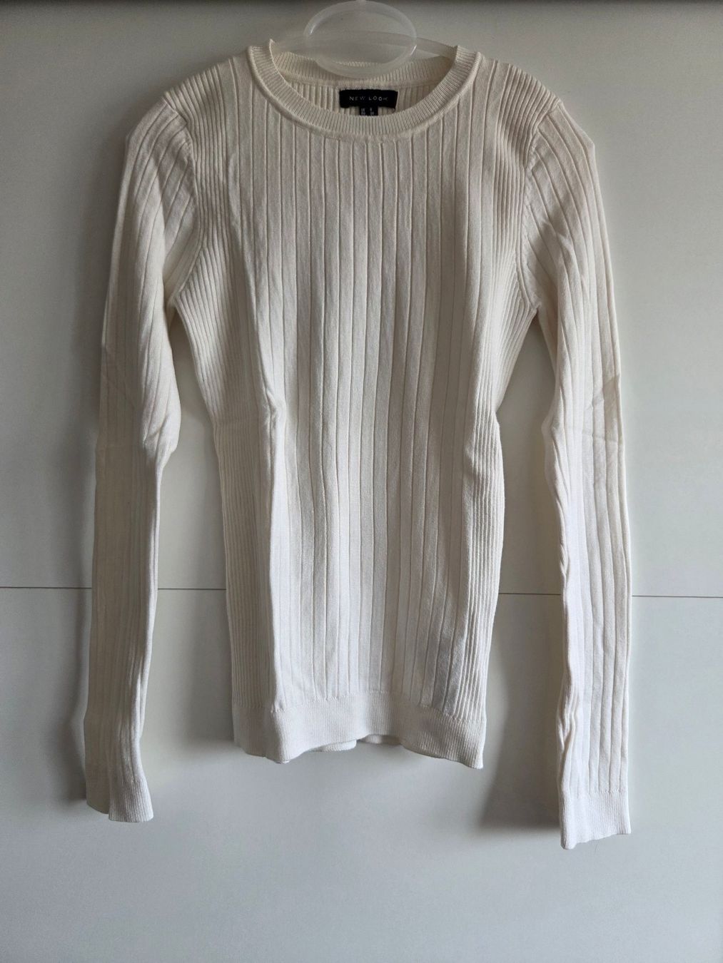 New Look Top: NEWLOOK Pull côtelé blanc - Taille S – Nuovo (secondo la descrizione) da Chavannes-Renens venduto da mau_8rwz