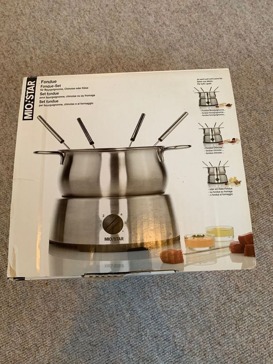 FondueSet Bourguignonne,Chinoise & Käse Kaufen auf Ricardo