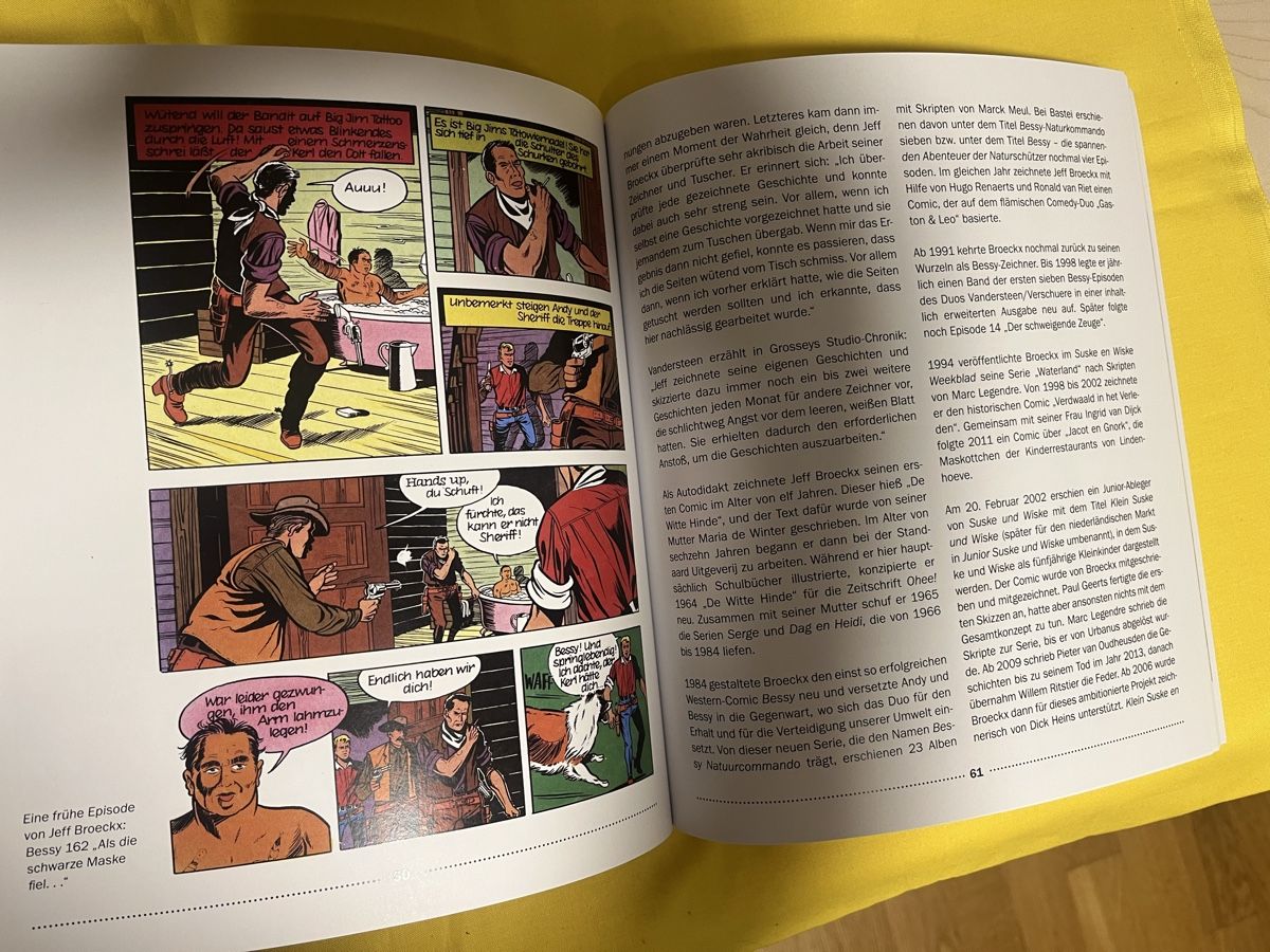 Comics: 60 Jahre Bessy-Studio Comic Die Zeichner einer Comic-Legende – Neu (gemäss Beschreibung) aus Oberentfelden von kar_sd97 2