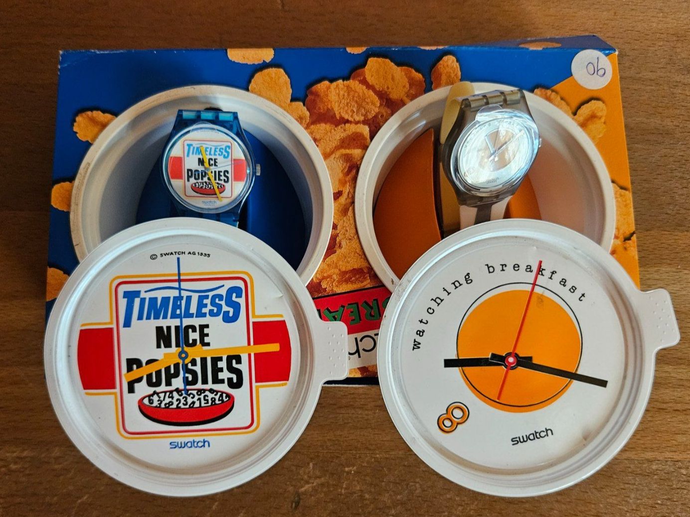 Swatch Montres: Montre Swatch "Timeless Nice Popsies" & "Watching Breakfa... – D'occasion à St-Barthélemy VD par trak98p