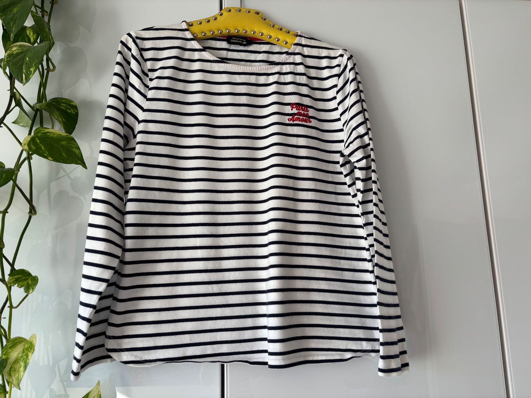T-shirt: MONOPRIX gestreiftes Shirt Gr. L – Usato da Zürich venduto da missmodernage