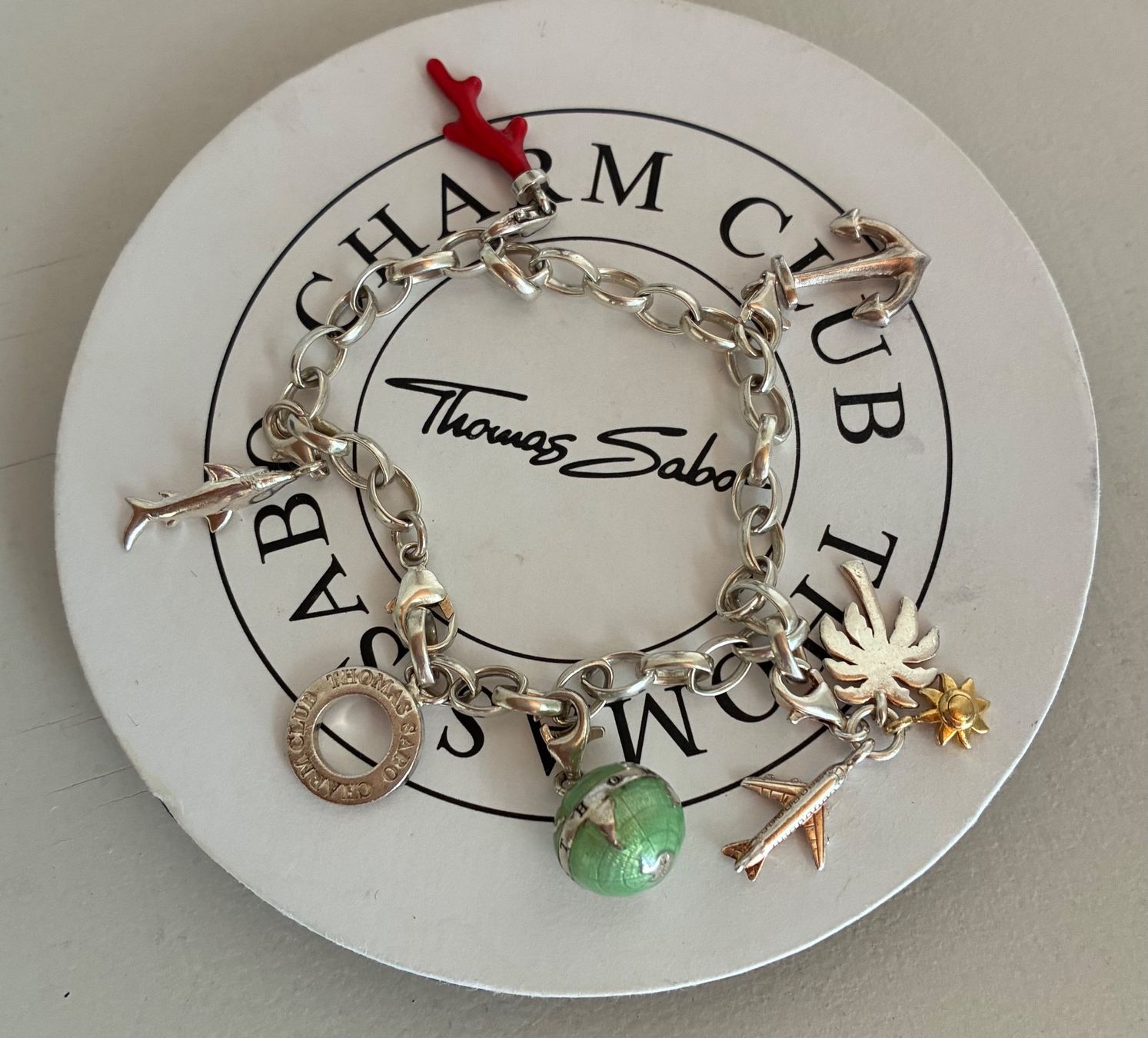 Thomas Sabo Bracciali & Braccialetti: Thomas Sabo Armband Charms Ferien Sommer – Usato da Oberstammheim venduto da pitipiti