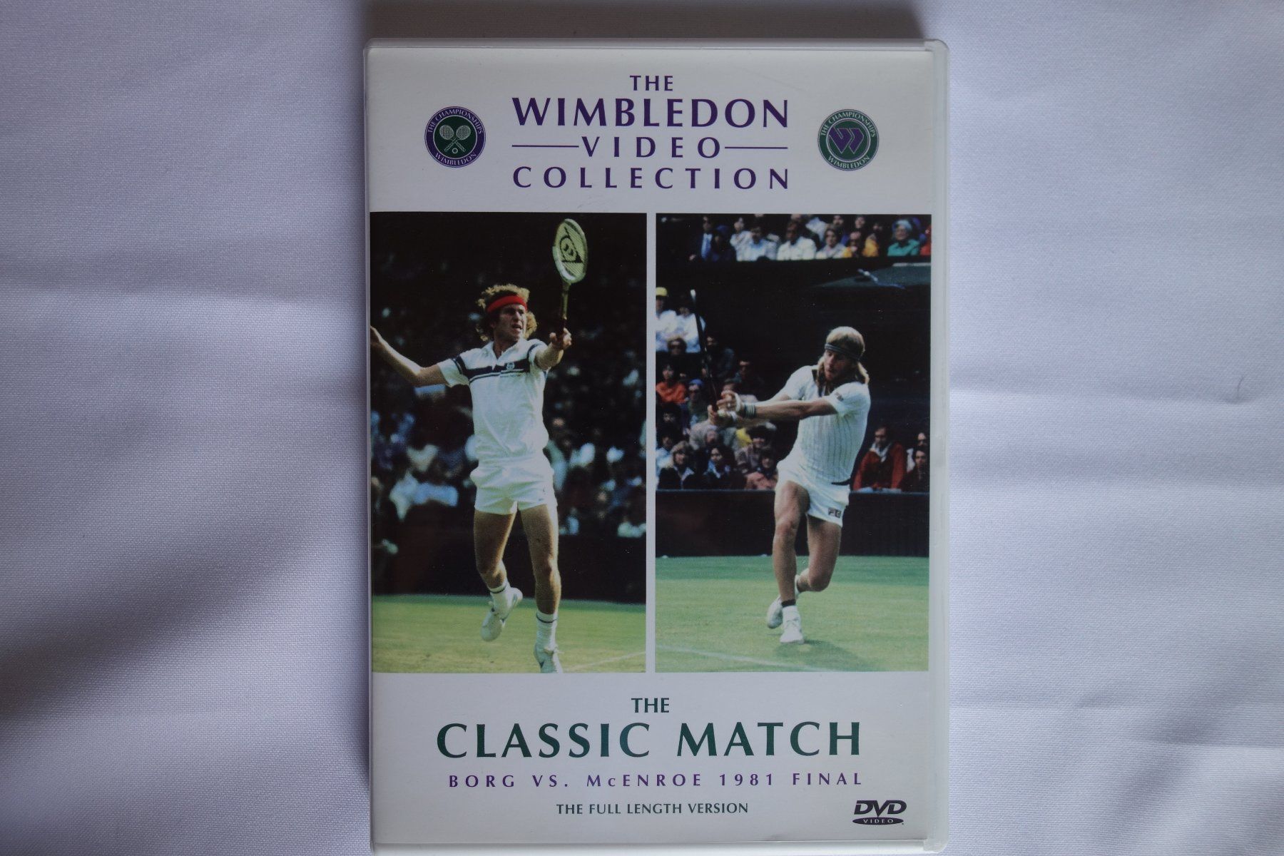 Alle DVDs: The Wimbledon Borg vs. McEnroe 1981 Final - Gratis Versand ! – Gebraucht aus Luzern von ron_35
