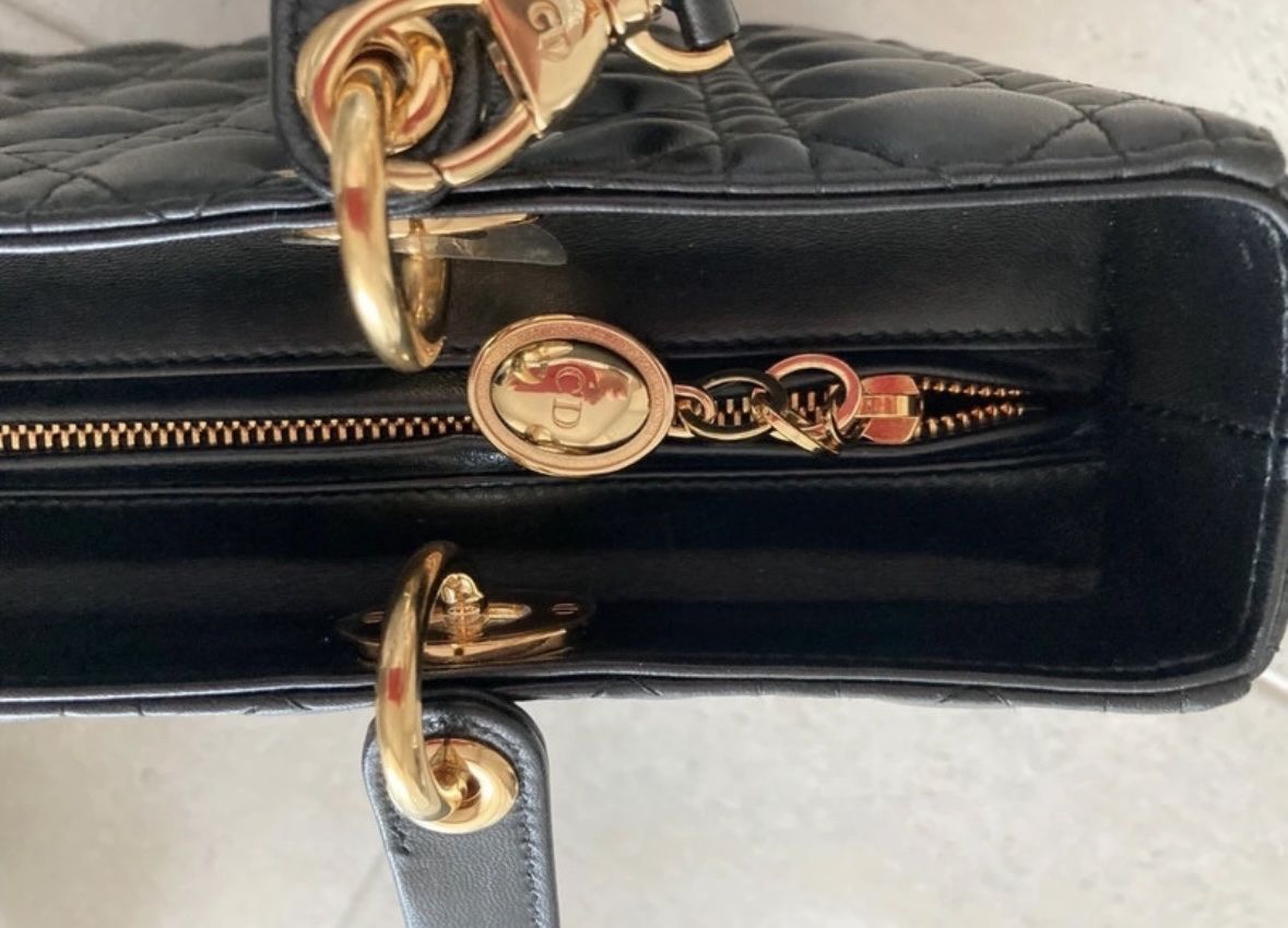 Dior Borse da donna: Lady Dior Handtasche Neu mit Folie – Nuovo (secondo la descrizione) da lenzburg venduto da naemi30 3