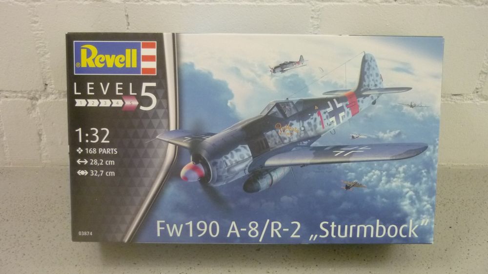 Maquette Revell Focke Wulf 190 A - Échelle 1/72 Vintage - Neuf Dans Sa Boîte