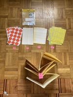 Lot d’étiquettes autocollantes et gommettes 
