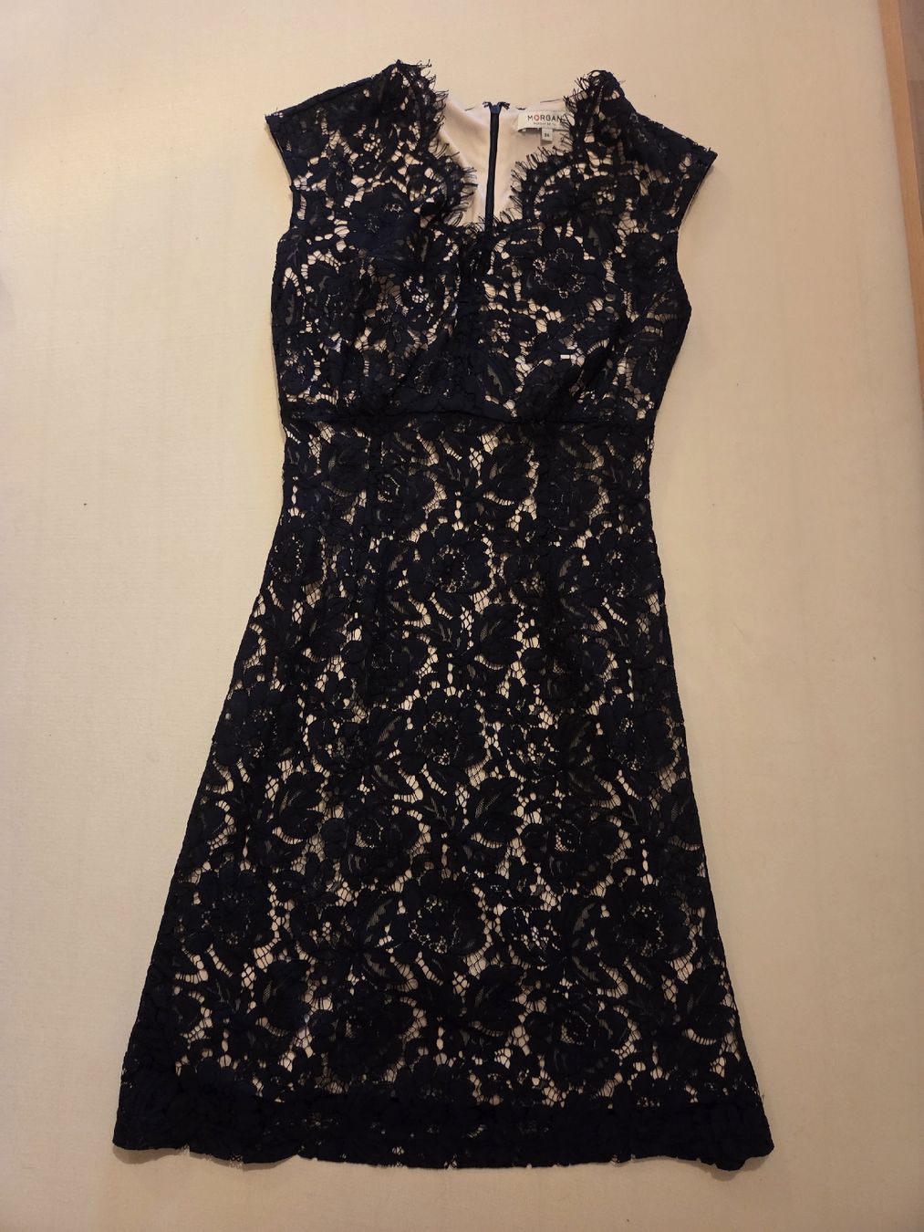 Morgan Vestiti: Elegantes Spitzenkleid Gr. 34 – Nuovo (secondo la descrizione) da Luzern venduto da Sherry56