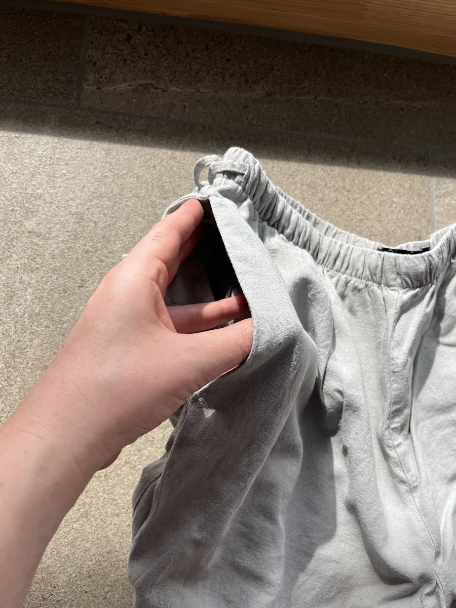 Zara Pantaloni: Zara Anzughose mit Leinenanteil – Nuovo (secondo la descrizione) da Sevelen venduto da sar_hmx8 3