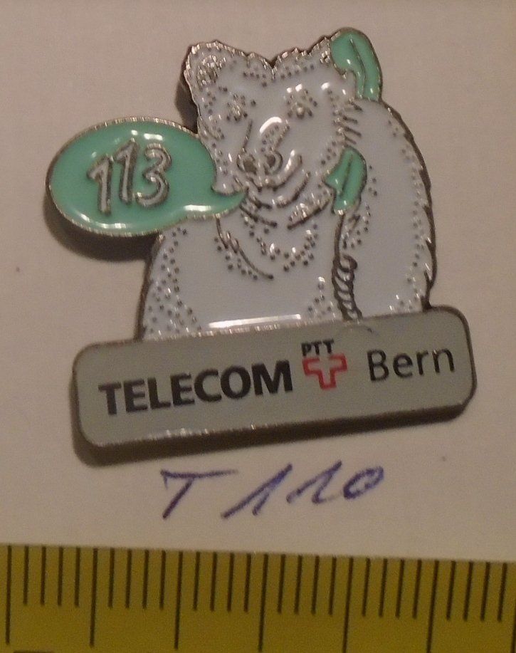 Placchette & Badge: 1 Telecom Bern Pin (T110) – Usato da Winterthur venduto da Beli2000
