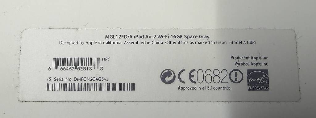 Tablet PC: iPad Air2, 16GB, Space Gray – Usato da Rüti ZH venduto da Philippek 4