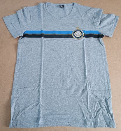 Neues Offîzielles Inter Mailand T-Shirt grau Grösse M