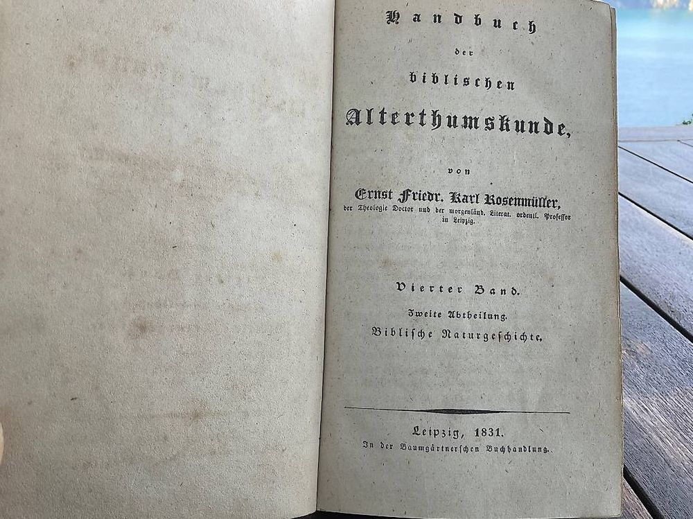Livres: Antikes Buch von 1831 – D'occasion à Weggis par urs_rj7p 2