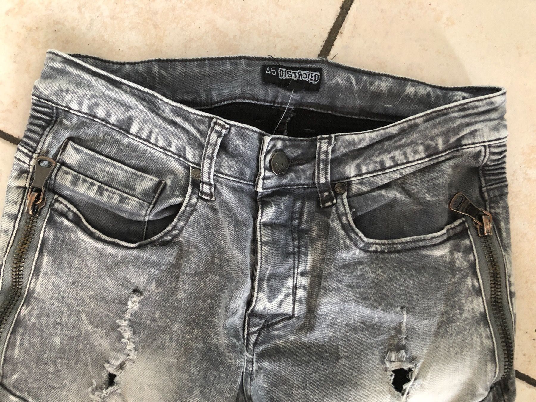 Pantaloni: Coole 45DESTROYED Jeans Gr.13j. – Usato da Obergerlafingen venduto da cabo4 1