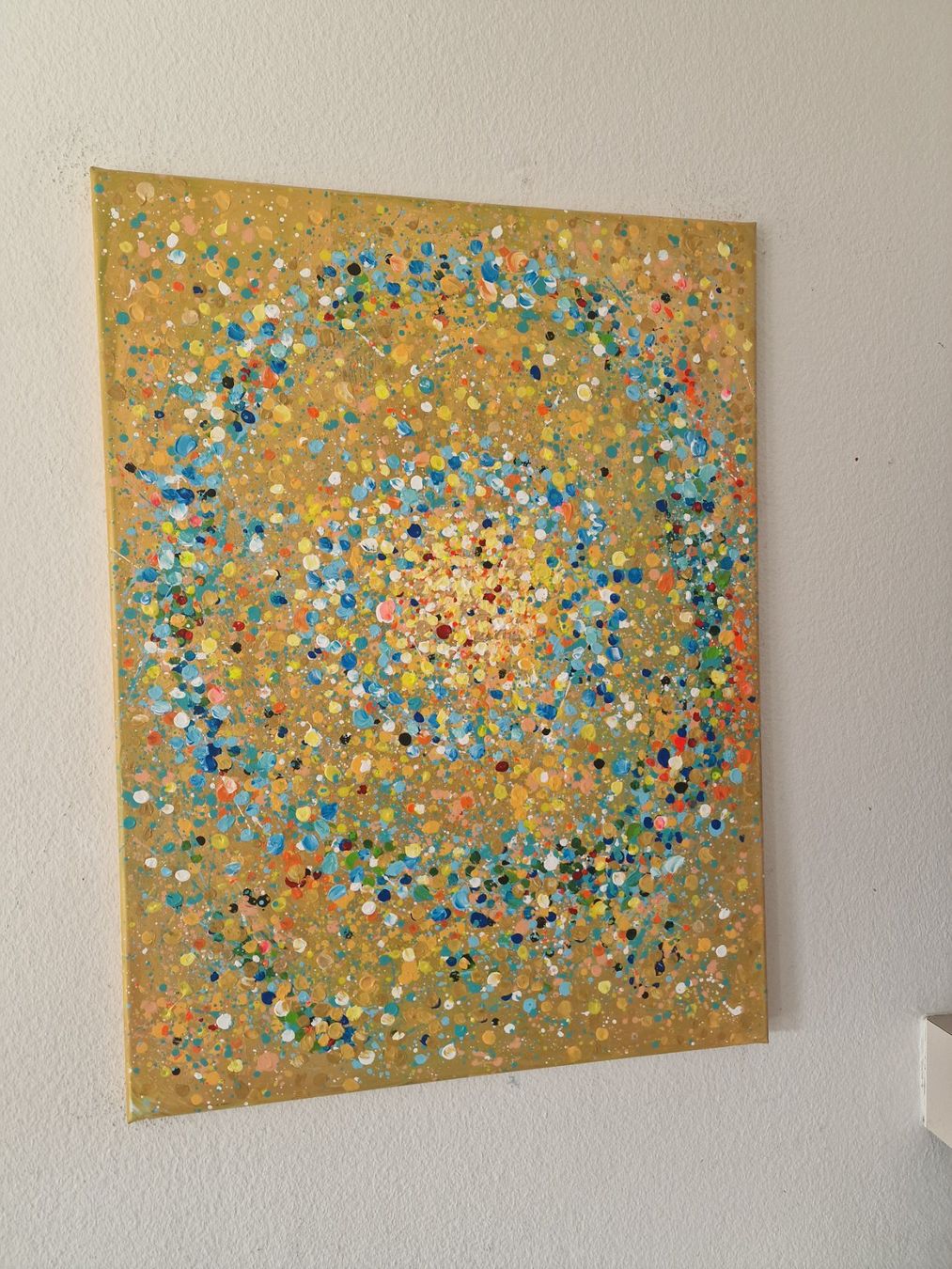 Tableaux: Goldener Ruhepol – Neuf avec emballage d'origine à Heimberg par CBalmerArt 2