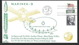 USA Sonderbrief Mariner 9 Startbeleg 30.5.1971