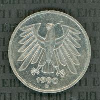 DEM___5.00 1990D vz 5 Deutsche Mark