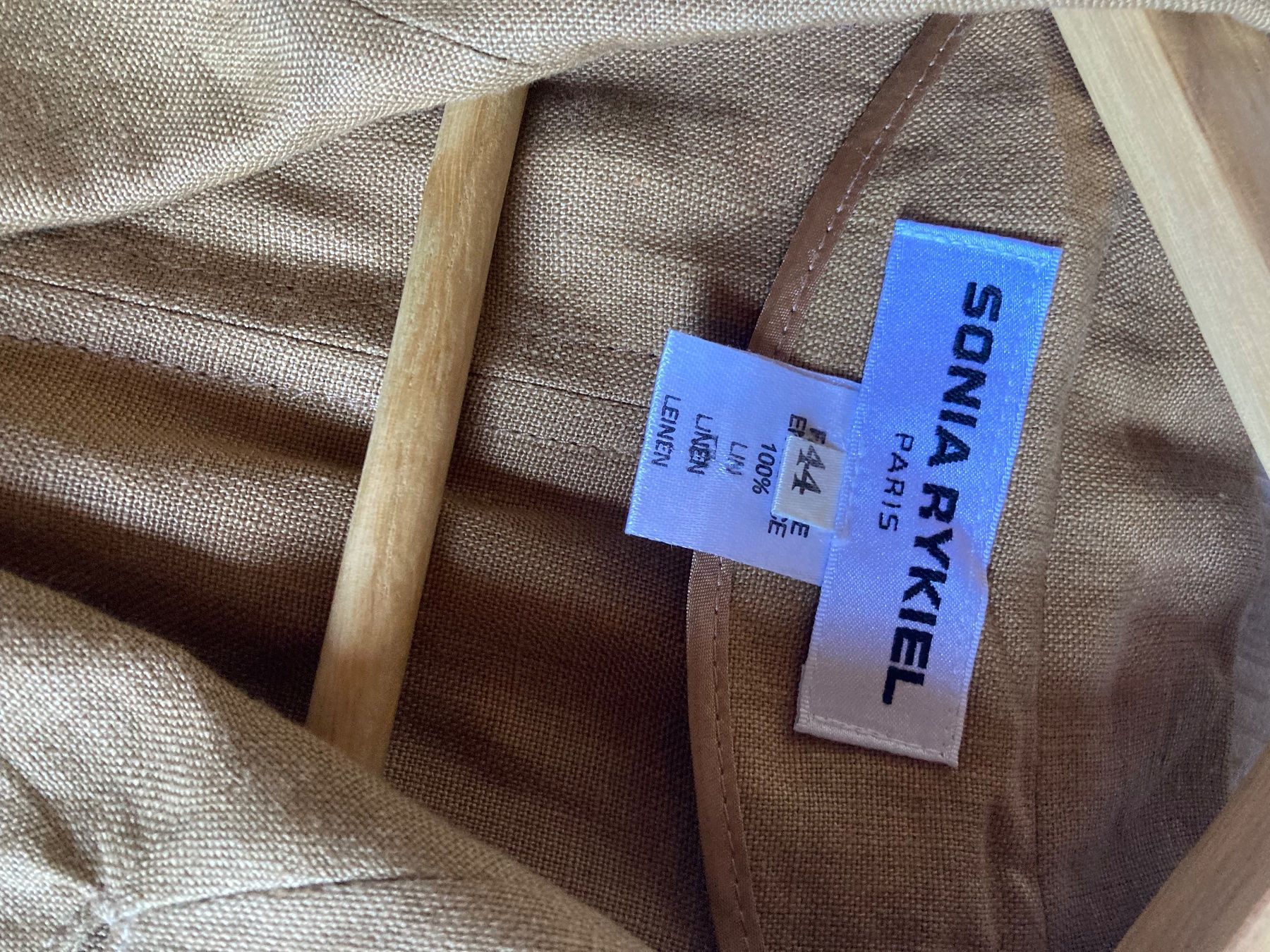 Sonia Rykiel Giacche: Sonia Rykiel Linen Blazer – Usato da Luzern venduto da AM2nd 2