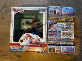 Yatterman YM-F07 Yatta-Wan + 5 Gashapon-Boxen – SET