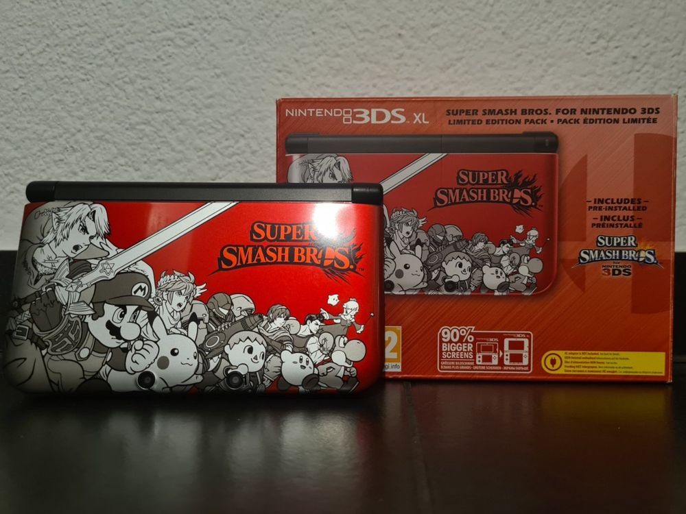 Nintendo 3ds Xl × Super Smash Bros × Limited Edition Kaufen Auf Ricardo 8913