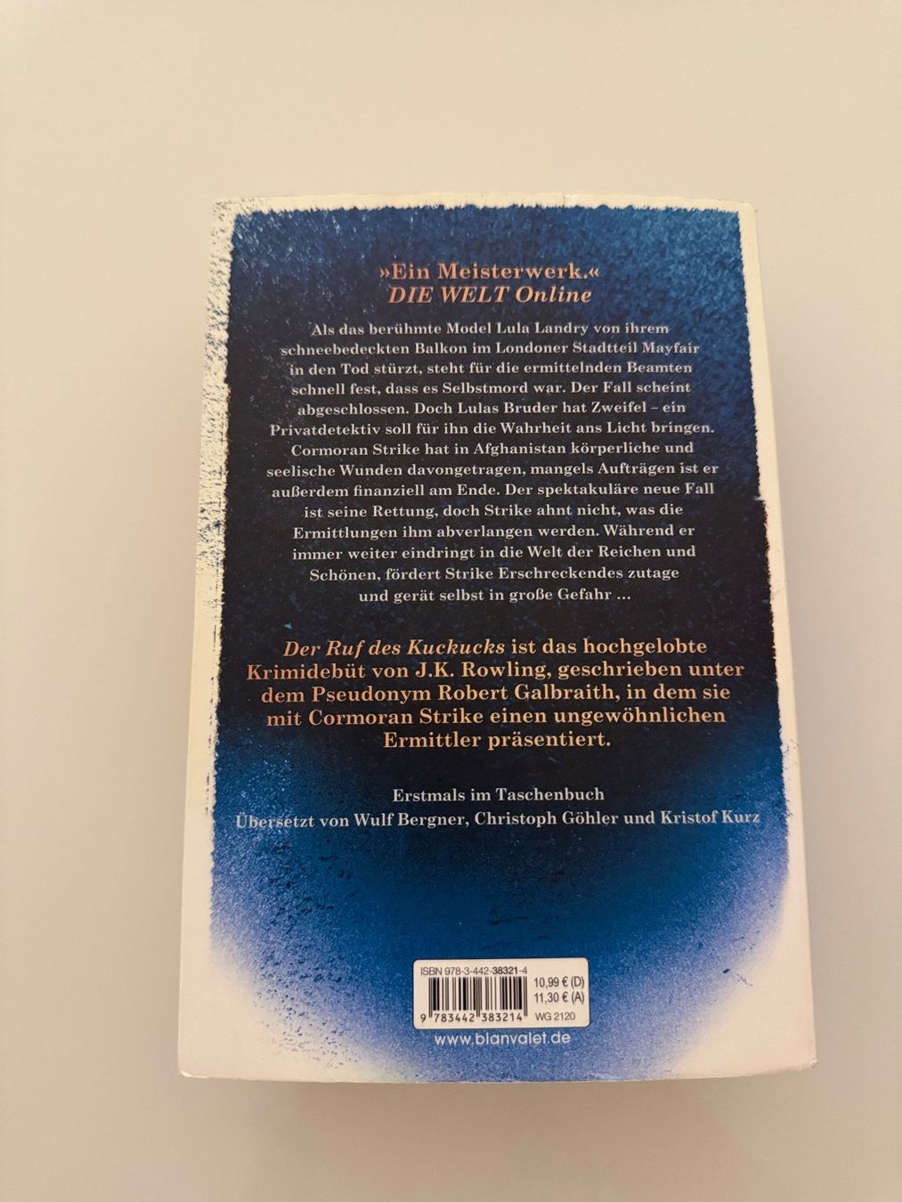 Libri: Der Ruf des Kuckucks – Robert Galbraith – Usato da Dietikon venduto da Julia.obers 2