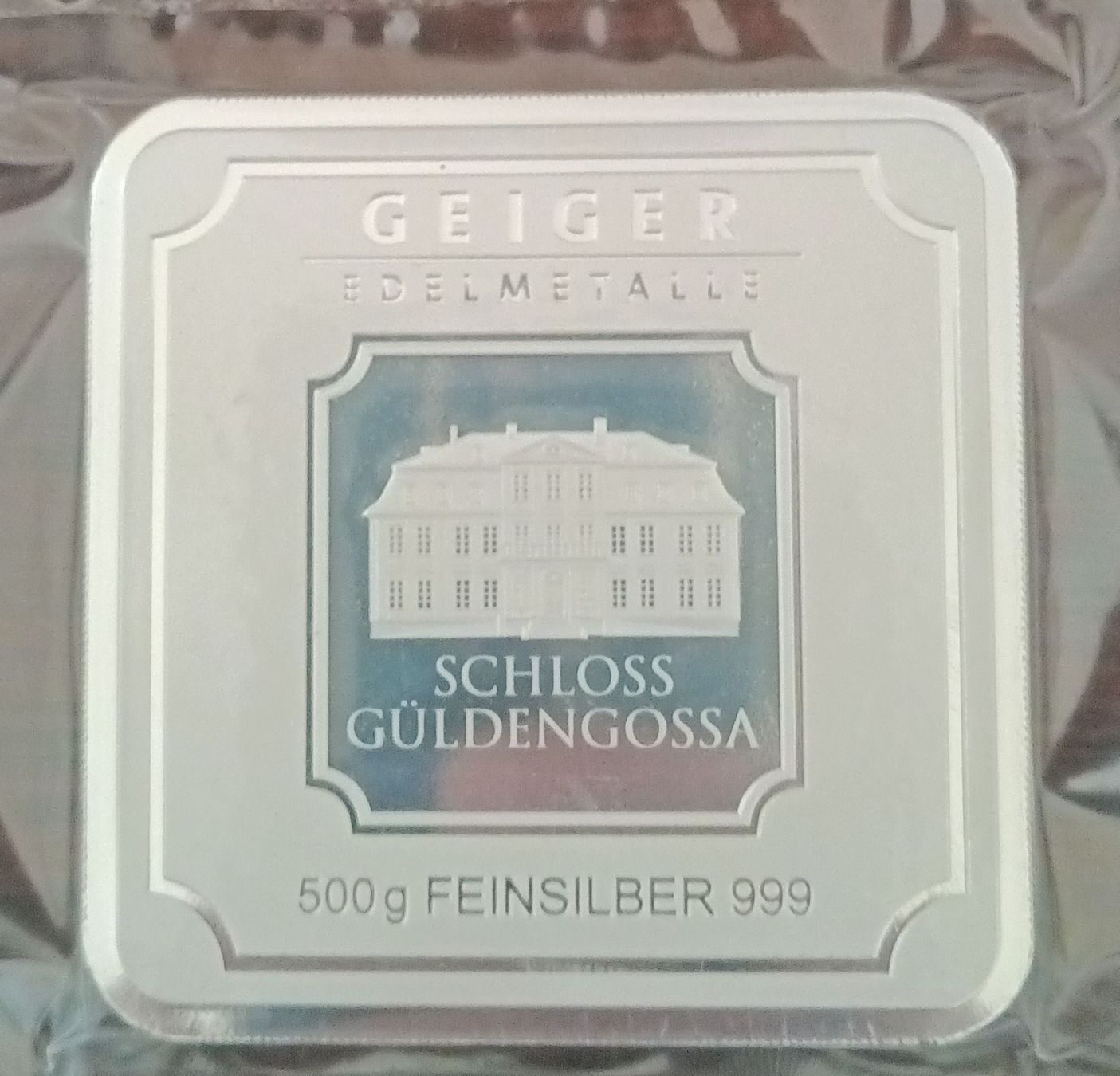 Edelmetalle: Silberbarren 500 gramm 999.9 – Neu und originalverpackt aus Neuhausen am Rheinfall von GoldboX-8