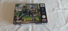 Turok Dinosaur Hunter  OVP  +  Schutzhülle   Nintendo 64