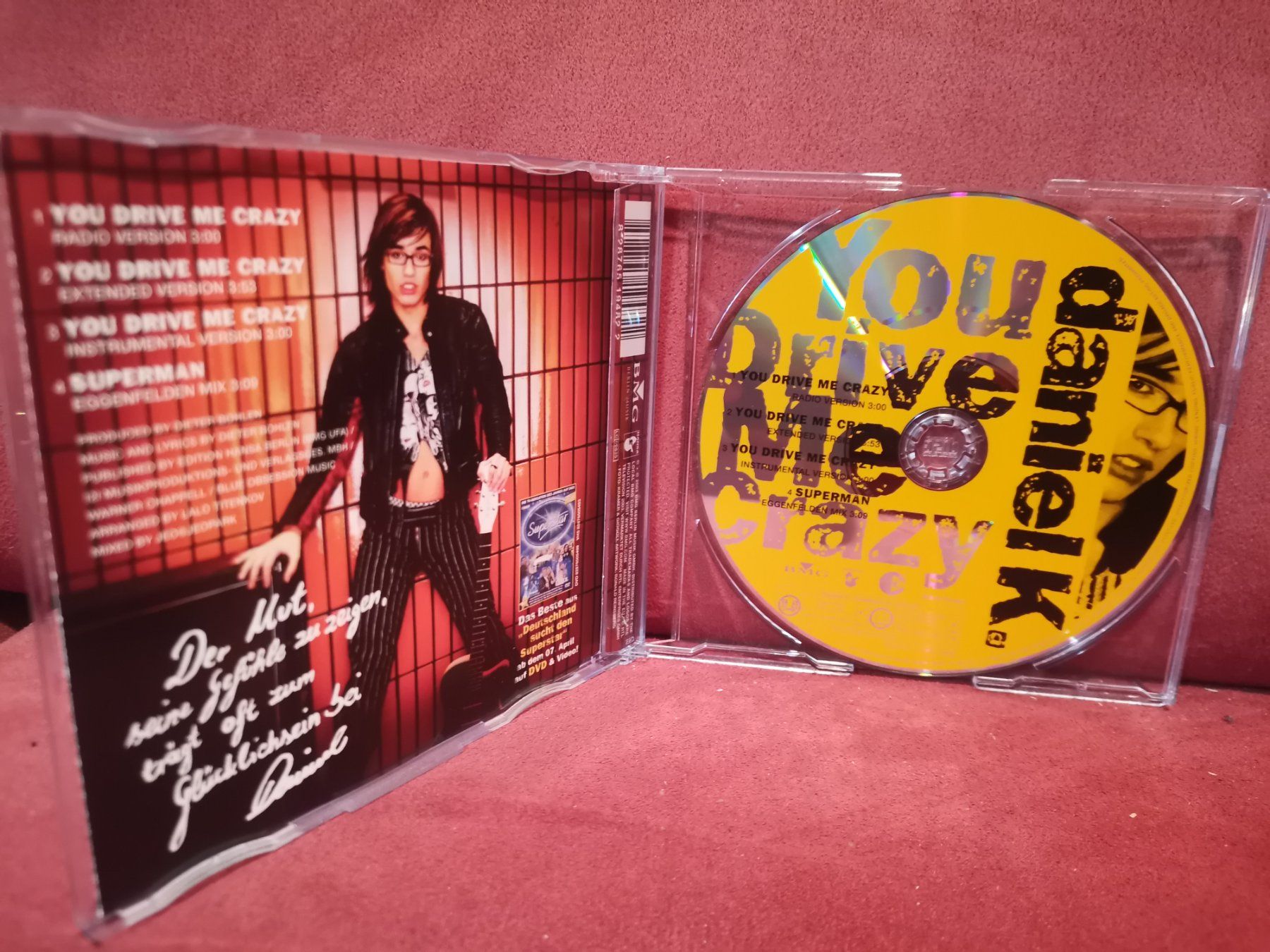 CDs: Daniel K. You Drive Me Crazy CD Single – Gebraucht aus Zofingen von noise123 1