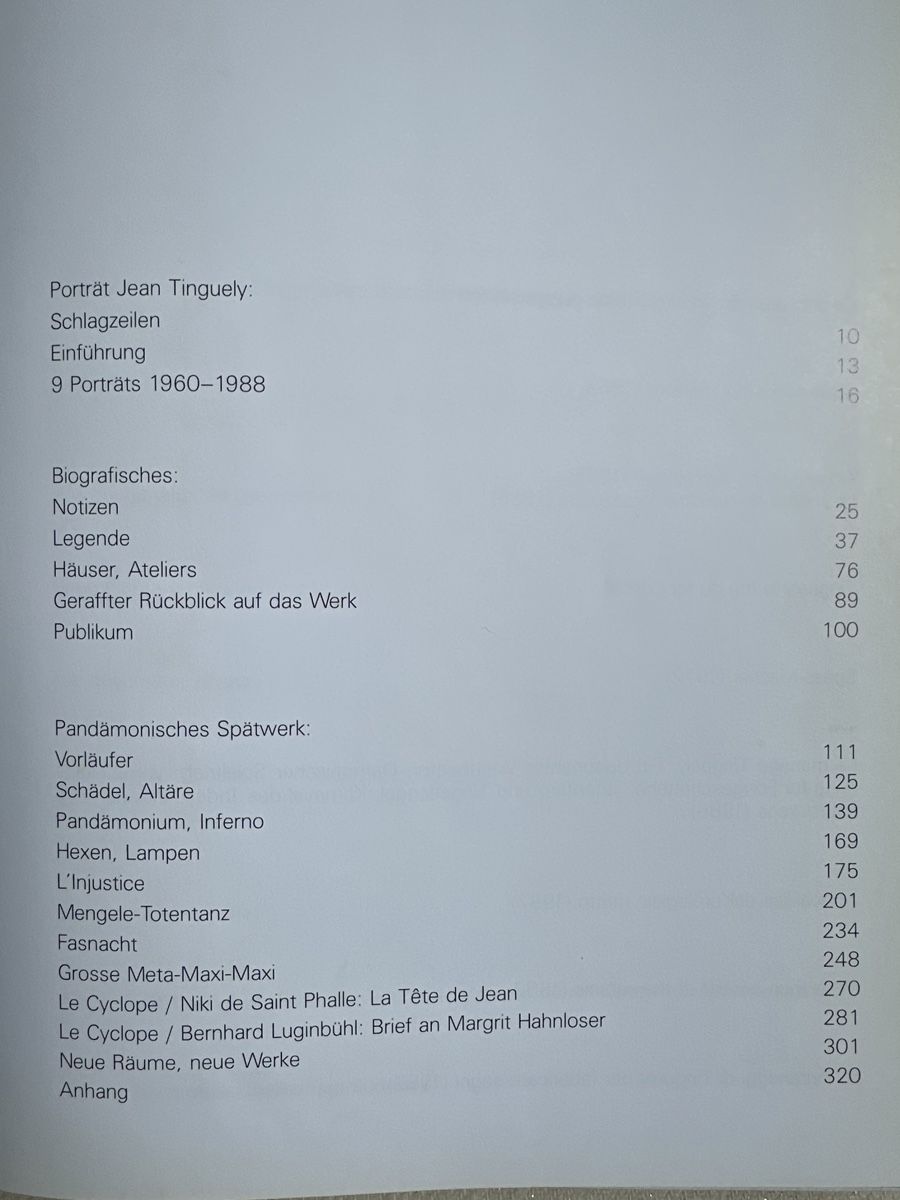 Libri: Tinguely - Pandämonium - Limitierte Ausgabe - Kunstbuch – Usato da Bern venduto da schnupka 8