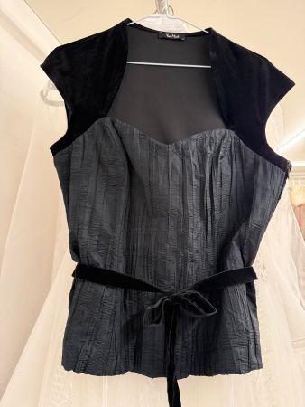 Vera Mont Oberteil Bluse Top, Taft Gr.40 DE zu Hose Rock