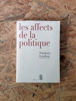 "Les affects de la politique", Frédéric Lordon