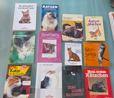 Katzenbücher-Sammlung: Wissen für Katzenliebhaber! Top!
