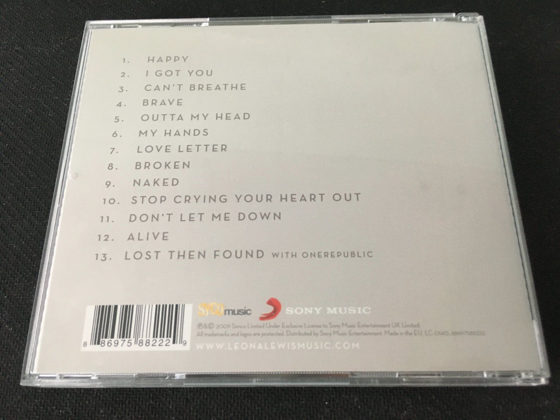 CD: Leona Lewis - Echo -CD- – Usato da St.Gallen venduto da MedienJoe 2