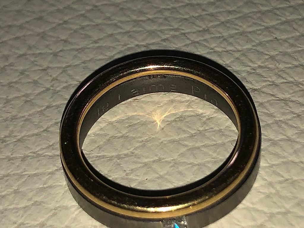 Anelli: Titan / Goldring mit Diamant – Usato da Muri AG venduto da an_land 2