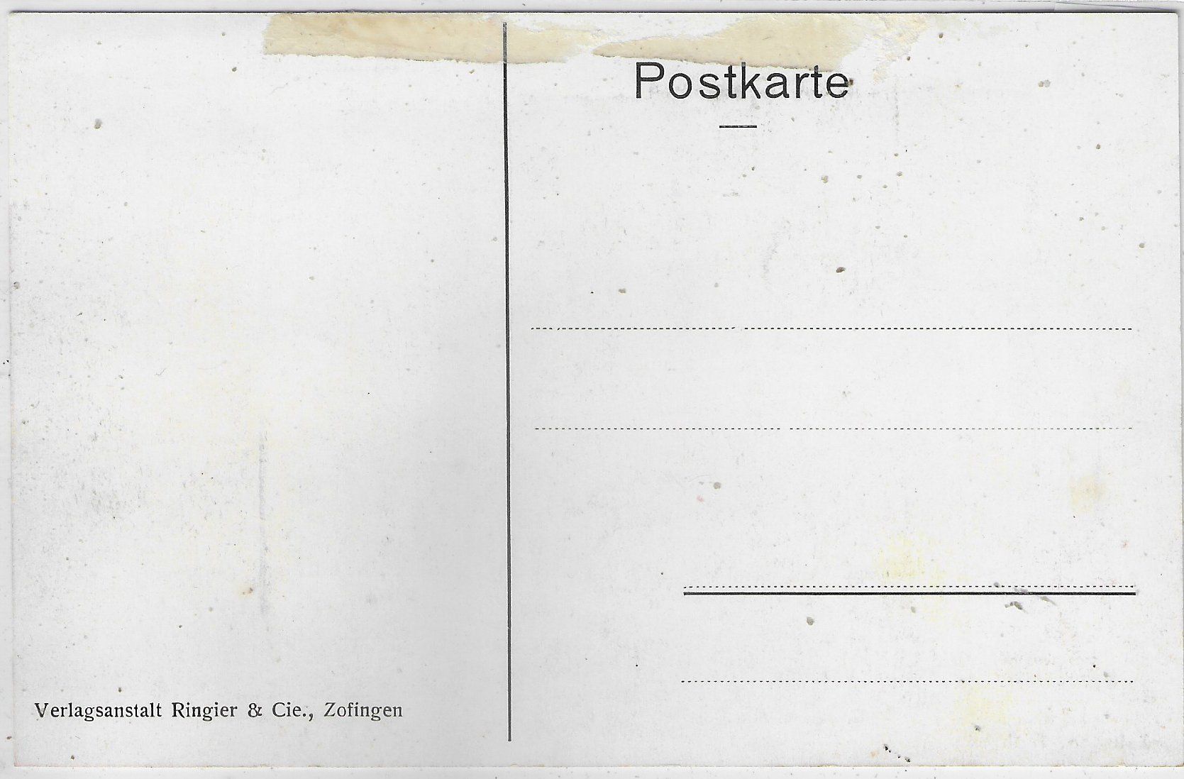 Cartoline postali: Zofingen - Rathaus – Usato da Ettingen venduto da Kartenplanet 1