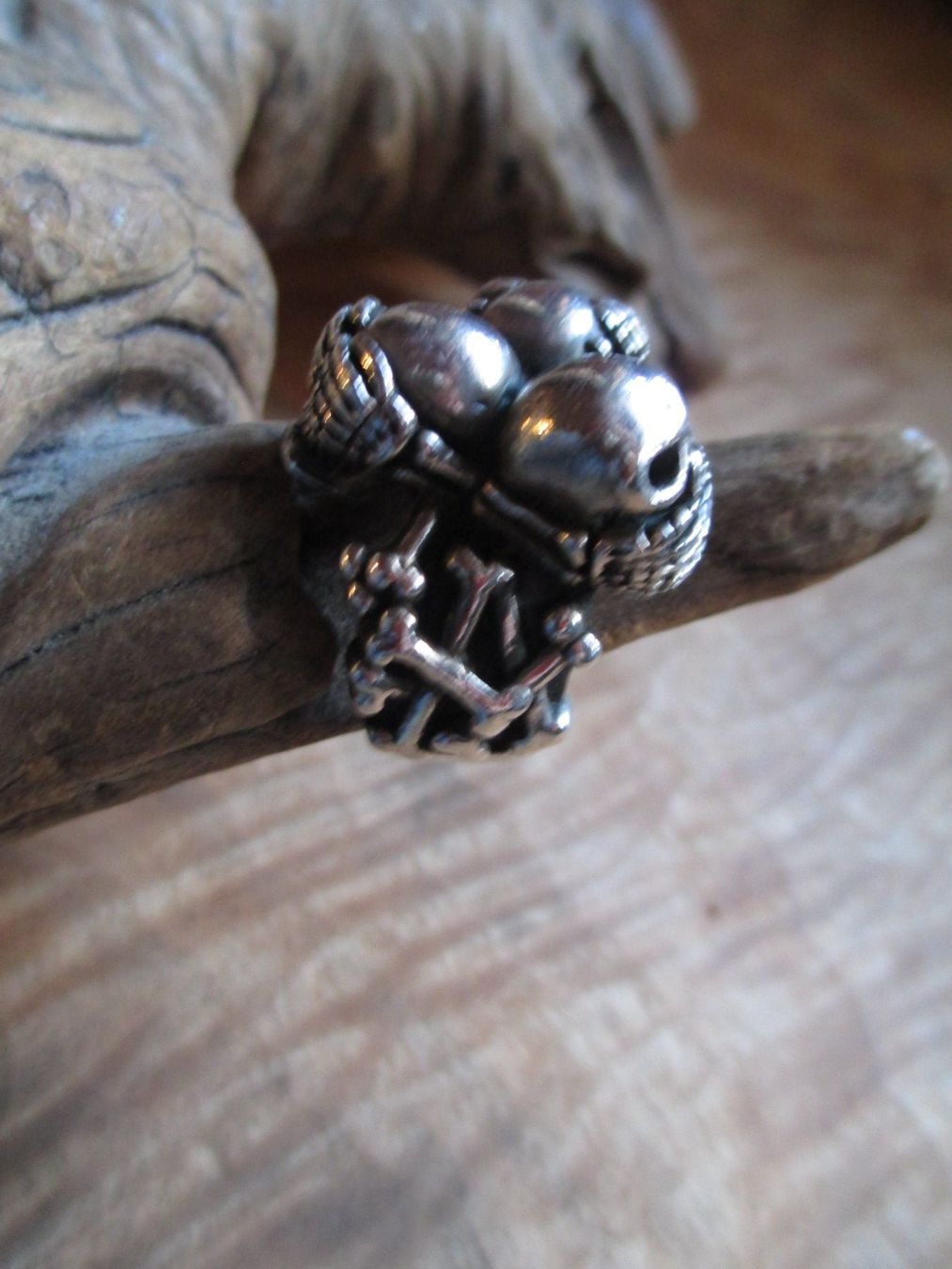 Anelli: Ring Skull Silber Massiv – Nuovo (secondo la descrizione) da La Heutte venduto da franco029 1