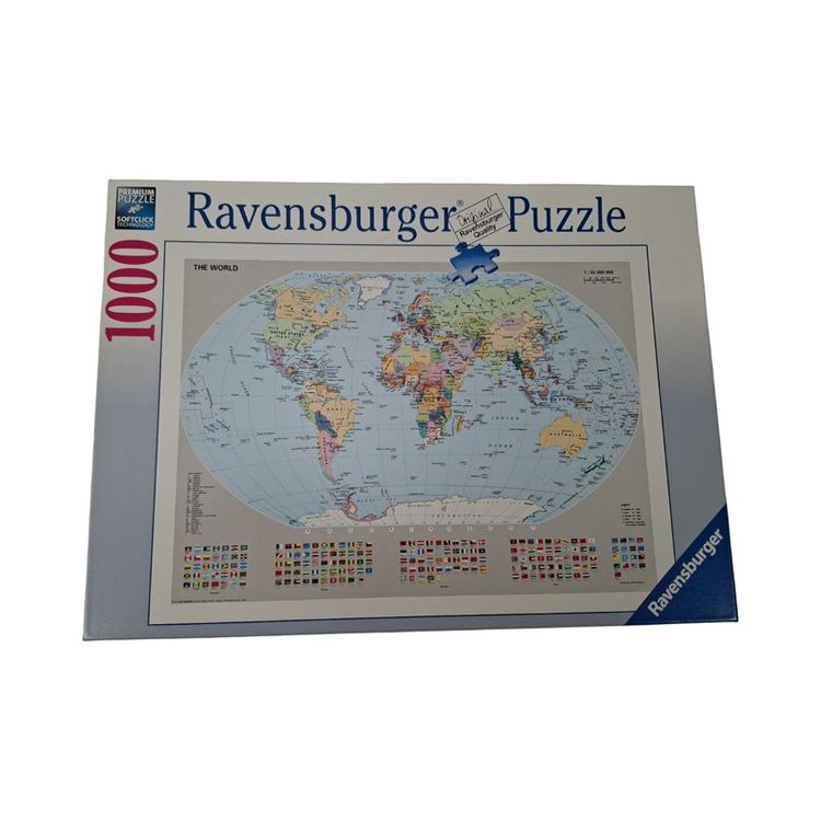 Ravensburger Puzzle: RAVENSBURGER Puzzle 1000 Teile The World – Usato da Wil SG venduto da Restwert_Wil