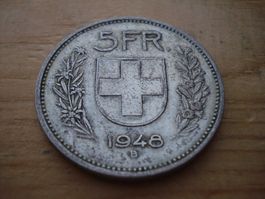 (D2) 5 Franken 1948
