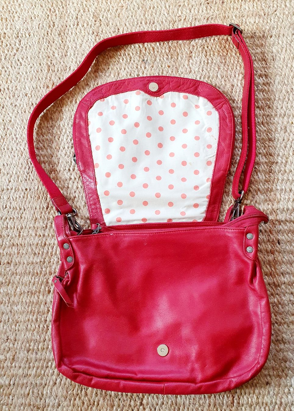 Taschen für Damen: SABRINA sac à main en cuir de vachette – Gebraucht aus Yverdon-les-Bains von somiou 1