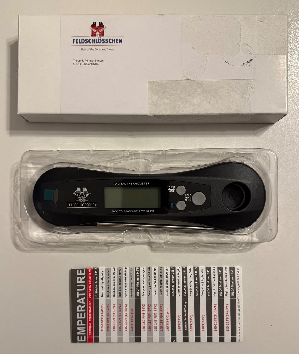 Altro per la casa: Feldschlösschen Digital Thermometer Fleischthermometer NEU! – Nuovo e nell'imballaggio originale da Altdorf UR venduto da Mini037 1