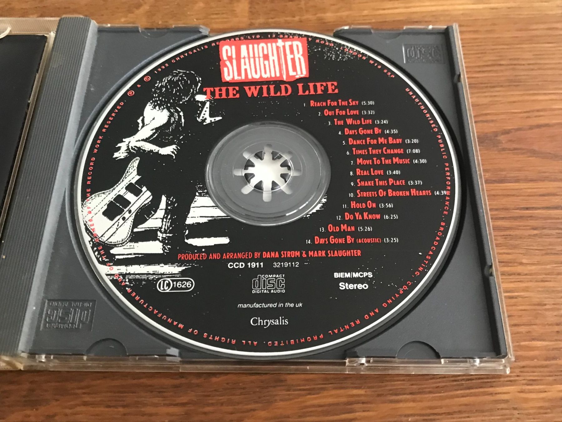 CD: SLAUGHTER - The Wild Life – Usato da Buchs AG venduto da Archie 1
