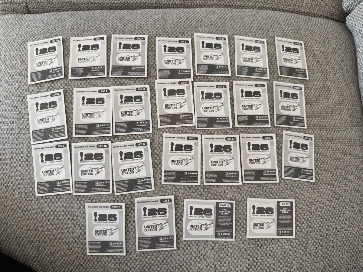 Panini Carte collezionabili: 25 paninis FIFA 2026 – Nuovo e nell'imballaggio originale da Corpataux venduto da seniz 1