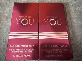 Emporio Armani Power of You Damenduft 1.2 ml NEU