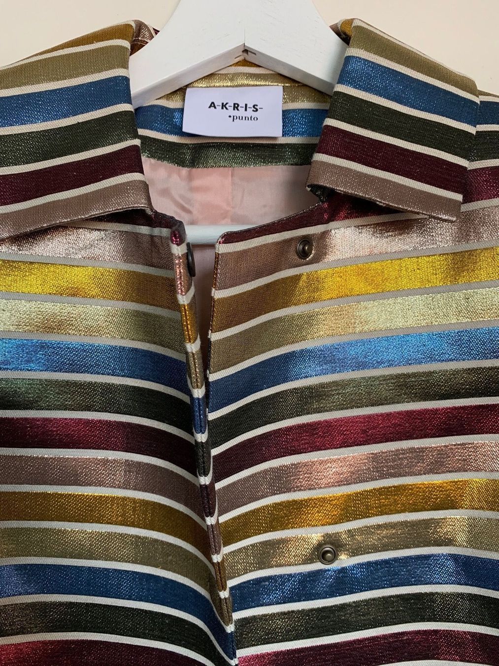 Akris Giacche: Cool lurex cocktail jacket Akris Punto – Nuovo (secondo la descrizione) da Sankt Gallen venduto da DDDAAA 2