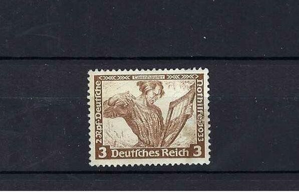 Tutti i francobolli: DR 1933 Wagner Nr. 499 ** – Nuovo e nell'imballaggio originale da Altstätten SG venduto da euro010