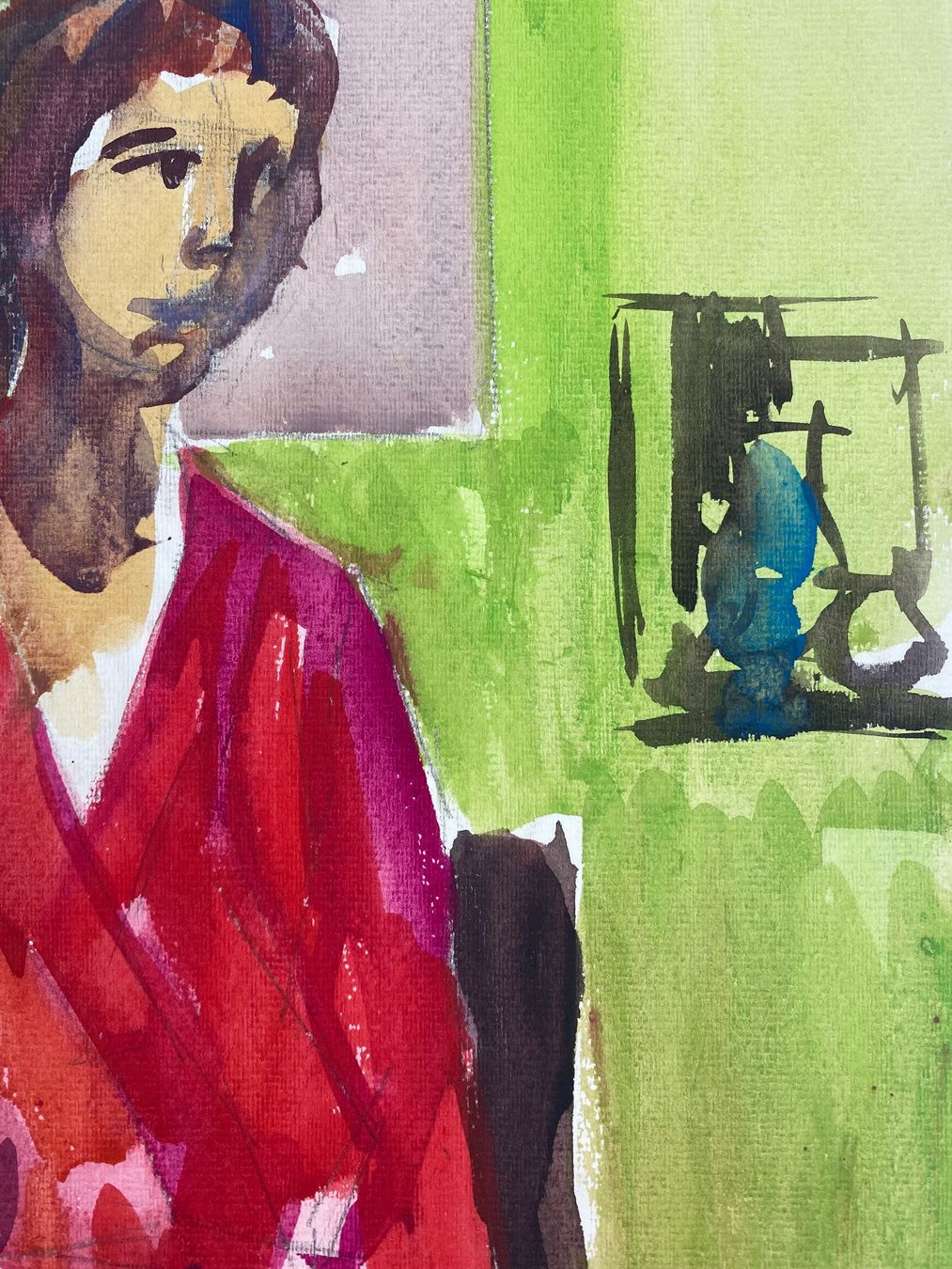 Dipinti: Hans Rohner - Bildnis einer Frau III – Usato da Basel venduto da bigmbh 3